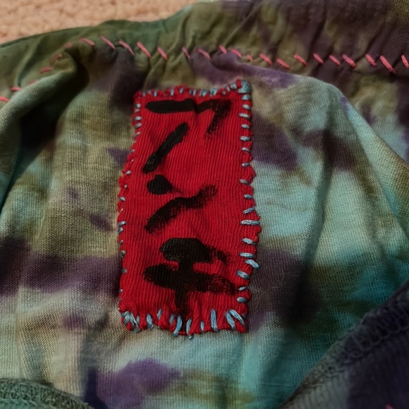 Hand made tie dye “REBEL” tshirt from Japan - Picture 7 of 7